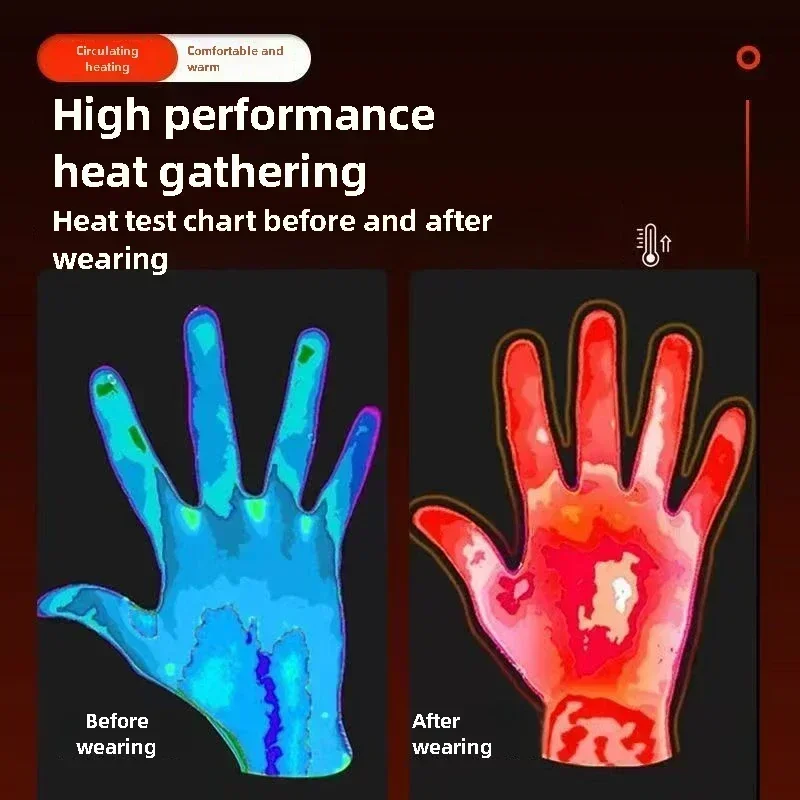 Heated Gloves Hand Warmer Elec - đánh giá và giá Ski Glove Waterproof